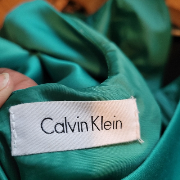 Never worn Calvin Klein jewel tone party dress - Picture 3 of 3